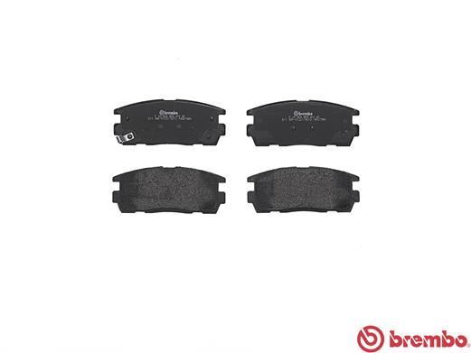 A.B.S. P 10 004 BREMBO Bremsbelagsatz, Scheibenbremse